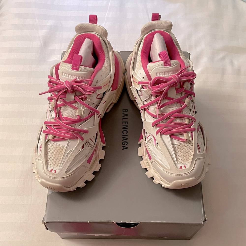 Balenciaga Track Low-Top sneakers Pink/white size 41
